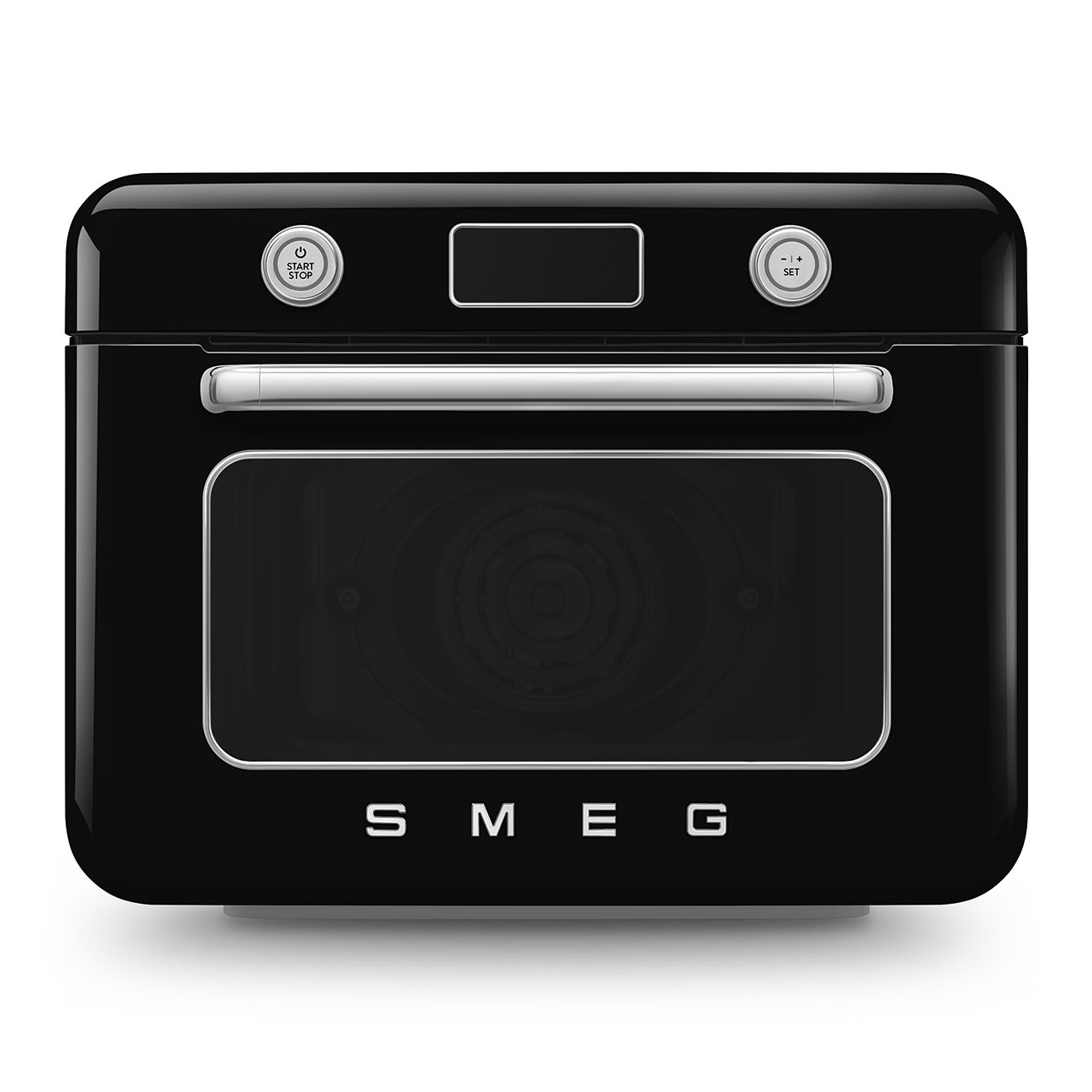 Smeg Galileo Tezgâh Üstü Kombi Buharlı Fırın - Siyah