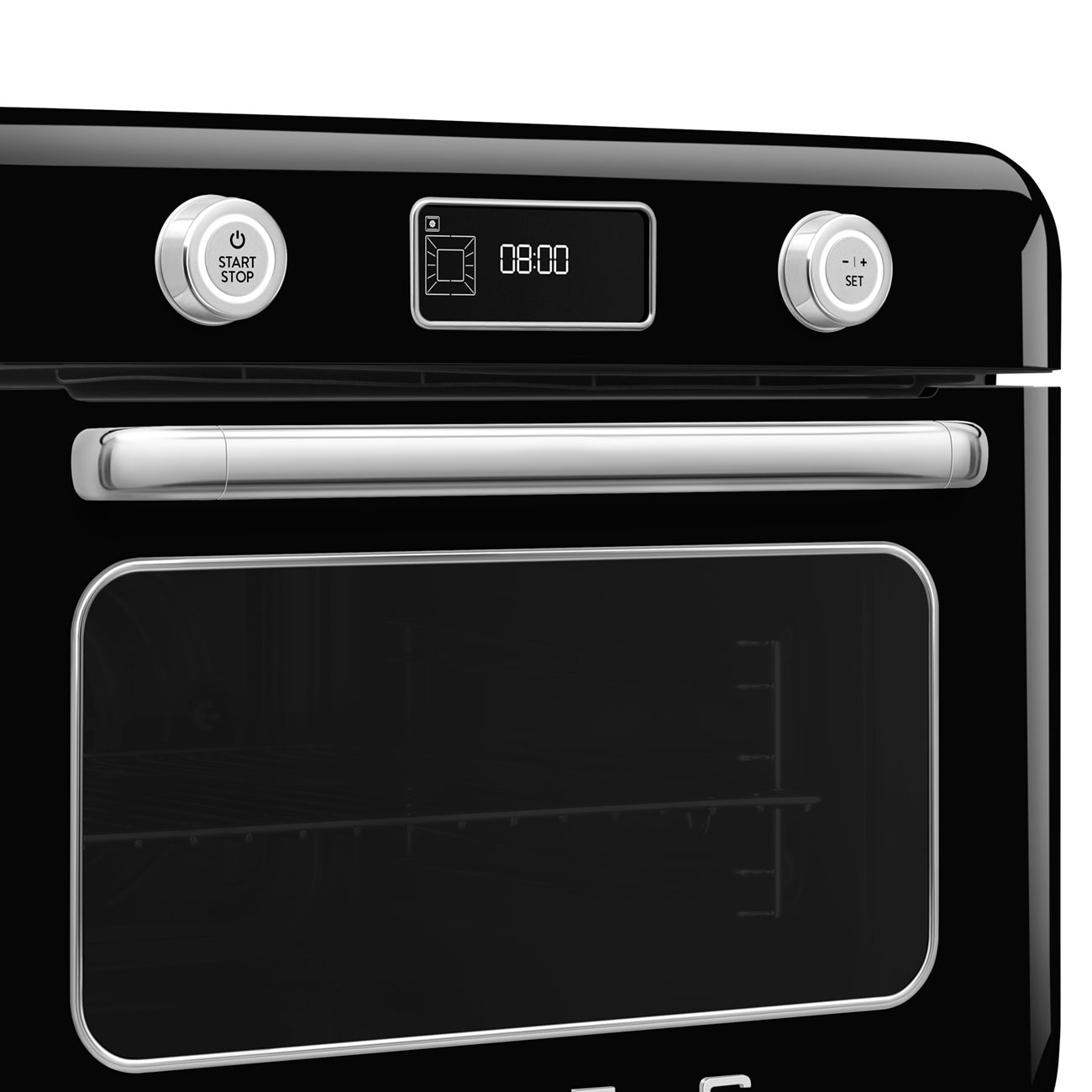 Smeg Galileo Tezgâh Üstü Kombi Buharlı Fırın - Siyah - Görsel 3