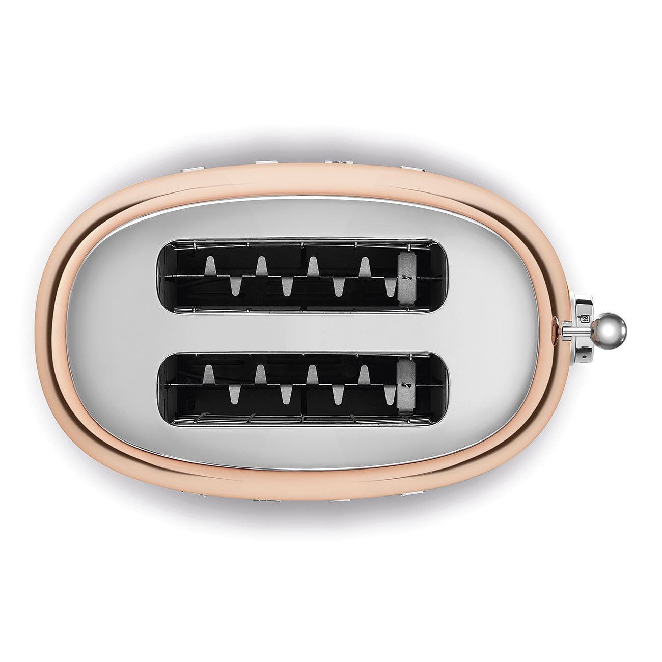 Smeg 50's Style 2 Dilim (2x1) Ekmek Kızartma Makinesi - Rose Gold - Görsel 3