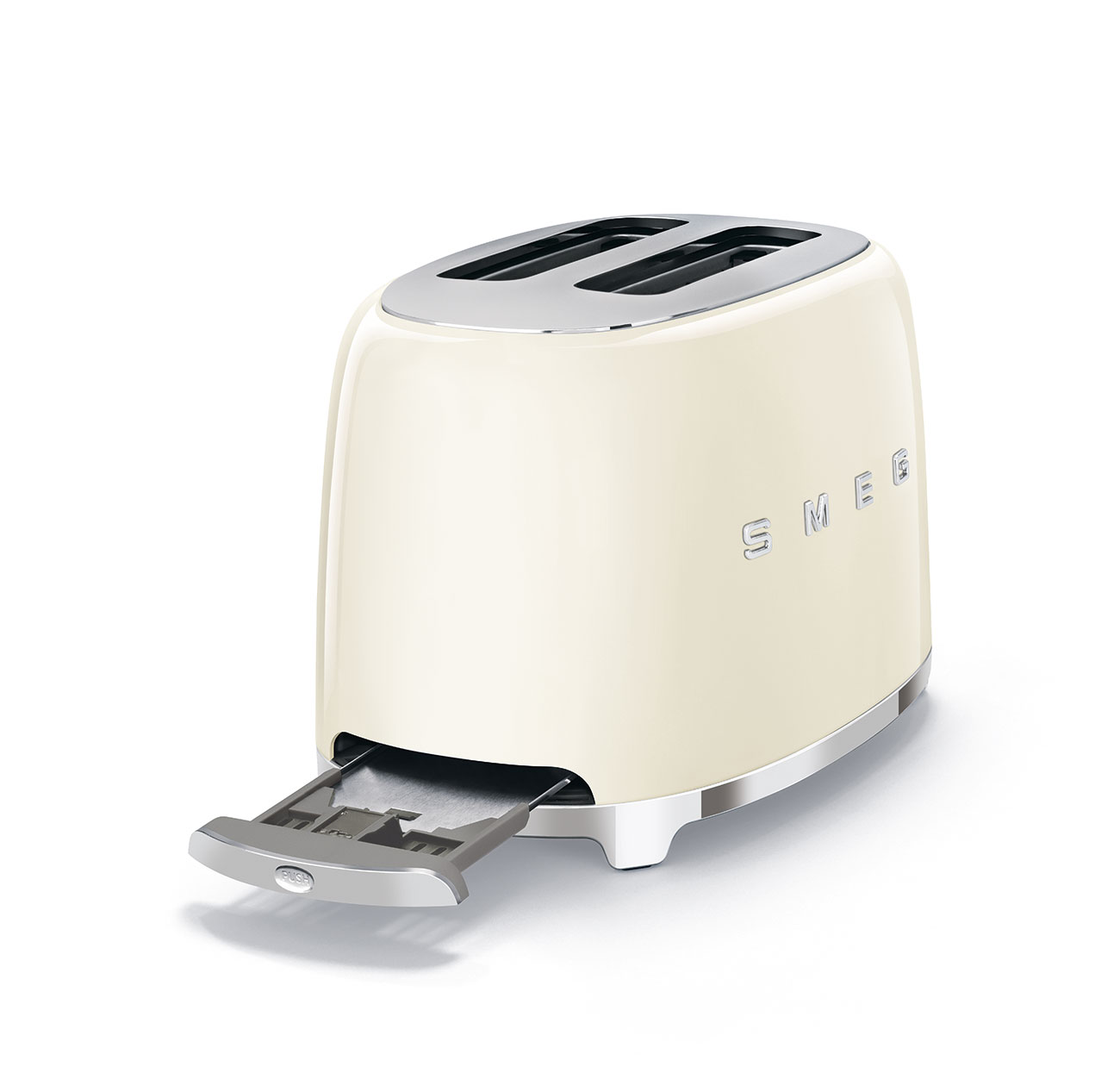 Smeg 50's Style 2 Dilim (2x1) Ekmek Kızartma Makinesi - Krem - Görsel 2