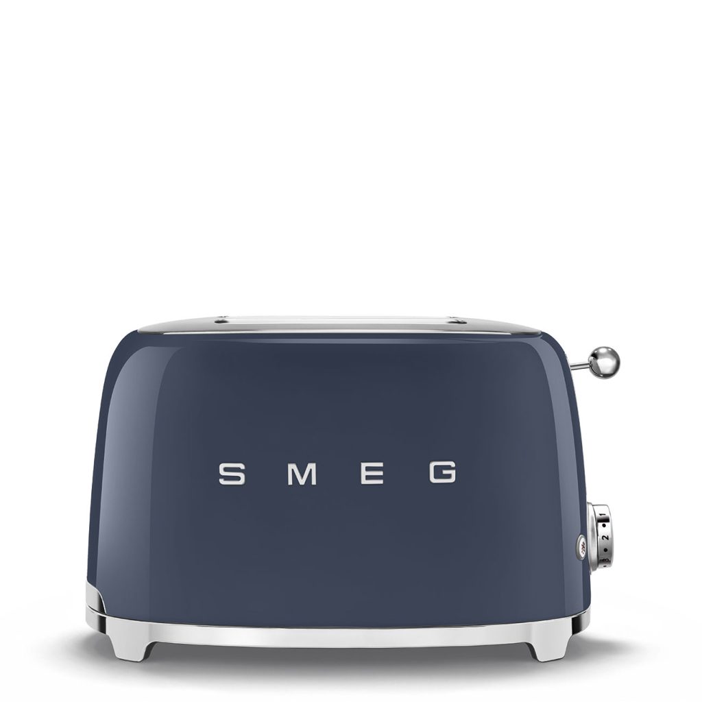 Smeg 50's Style 2 Dilim (2x1) Ekmek Kızartma Makinesi - Lacivert (Navy Blue)