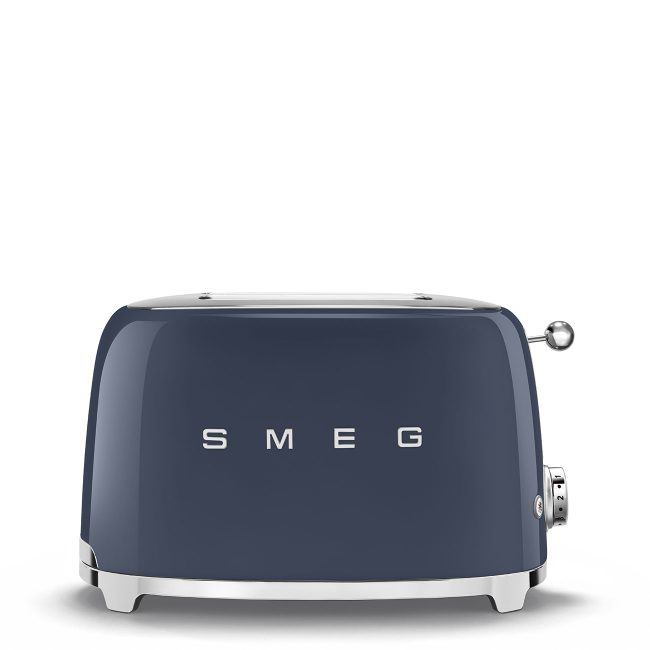 Smeg 50's Style 2 Dilim (2x1) Ekmek Kızartma Makinesi - Lacivert (Navy Blue)