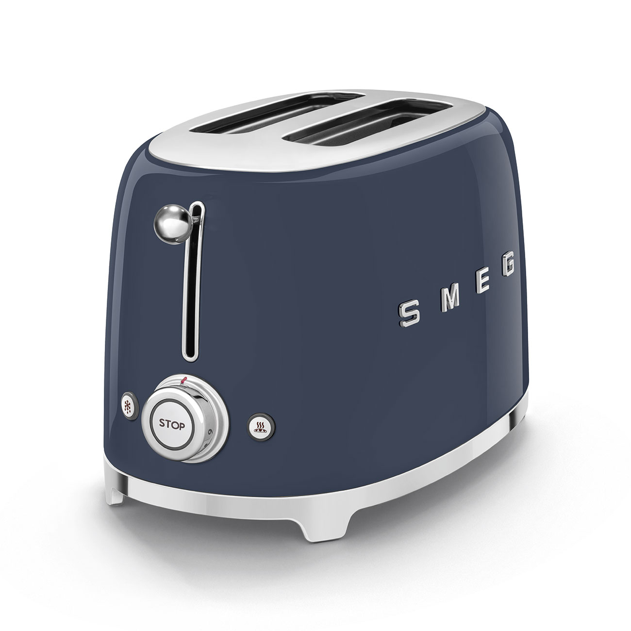 Smeg 50's Style 2 Dilim (2x1) Ekmek Kızartma Makinesi - Lacivert (Navy Blue) - Görsel 4