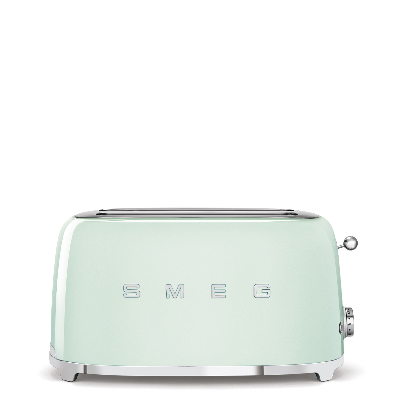 Smeg 50's Style 4 Dilim (2x2 Uzun Yuvalı) Ekmek Kızartma Makinesi - Pastel Yeşil