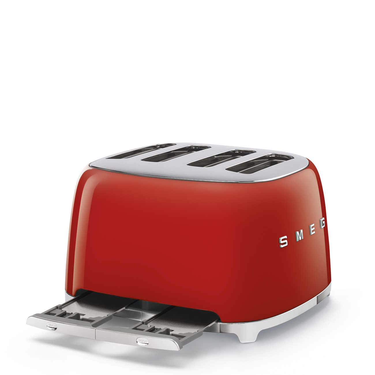Smeg 50's Style 4 Dilim (4x1) Ekmek Kızartma Makinesi - Kırmızı - Görsel 5