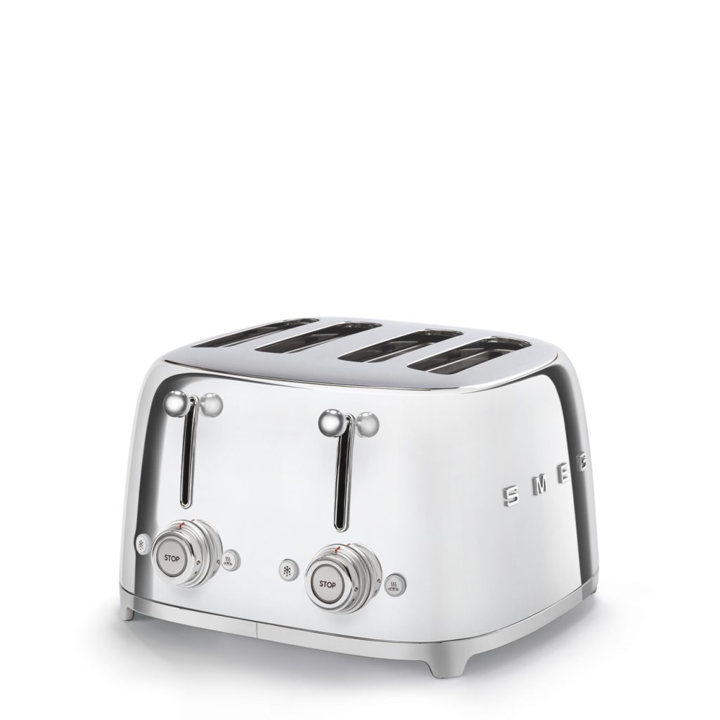 Smeg 50's Style 4 Dilim (4x1) Ekmek Kızartma Makinesi - Paslanmaz Çelik