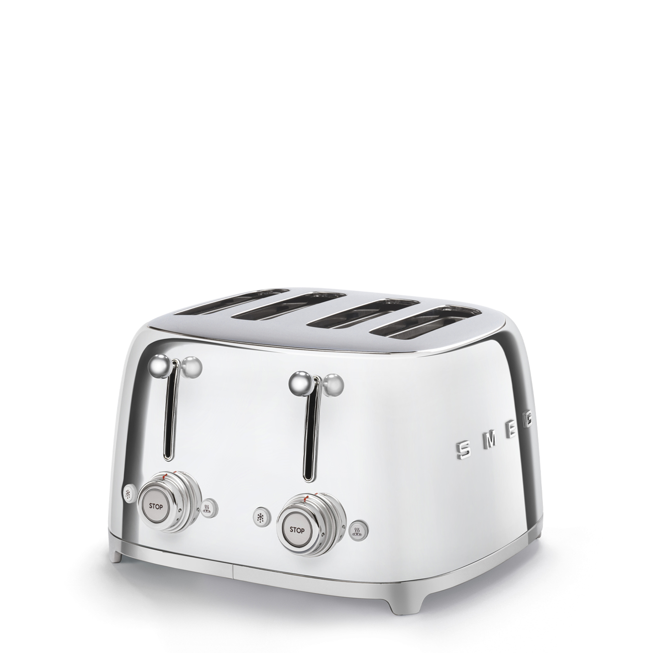 Smeg 50's Style 4 Dilim (4x1) Ekmek Kızartma Makinesi - Paslanmaz Çelik