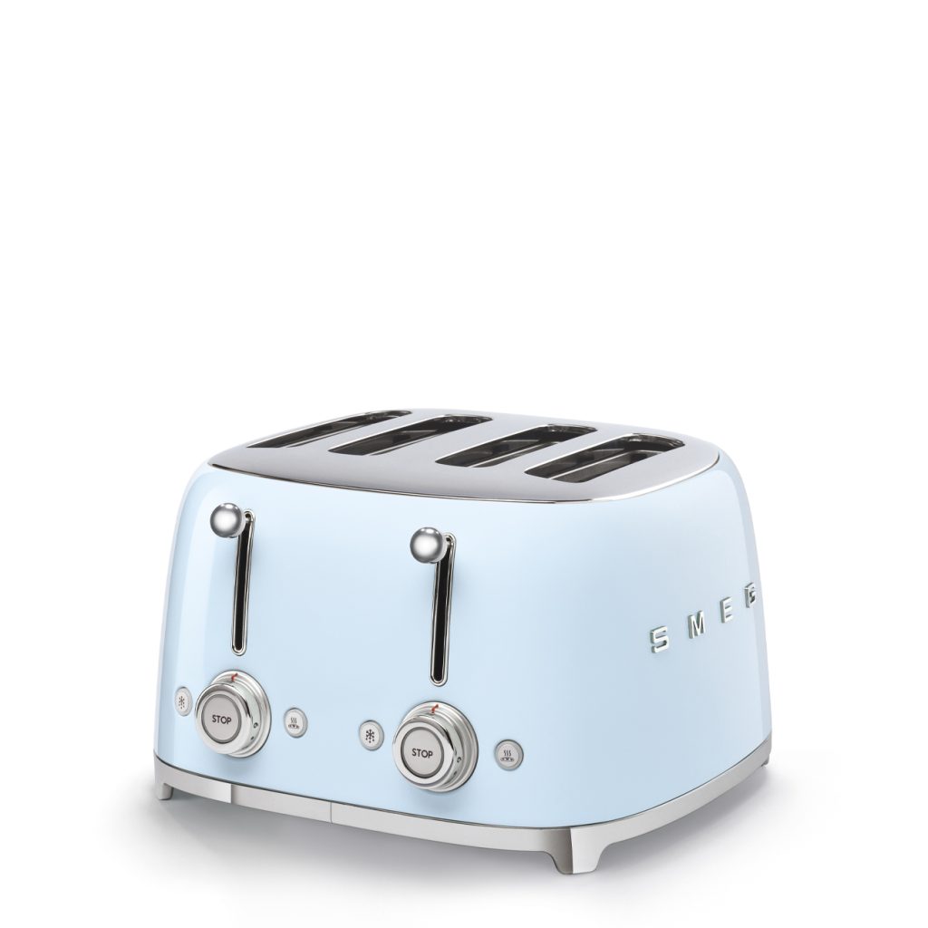 Smeg 50's Style 4 Dilim (4x1) Ekmek Kızartma Makinesi - Pastel Mavi