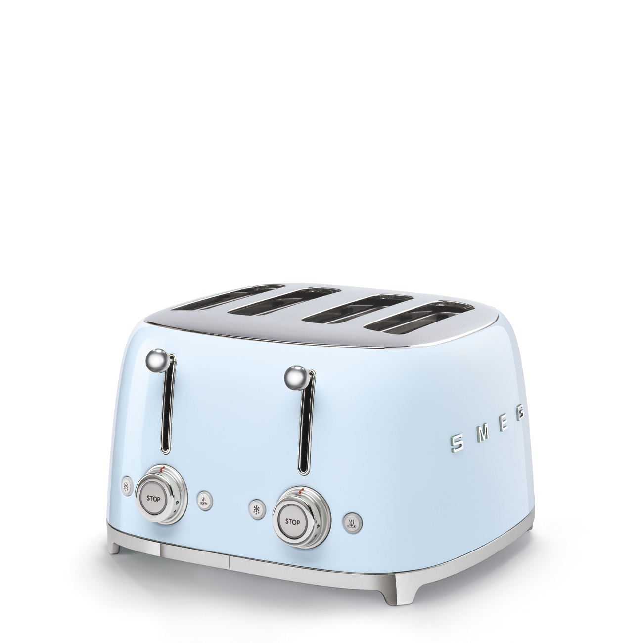 Smeg 50's Style 4 Dilim (4x1) Ekmek Kızartma Makinesi - Pastel Mavi