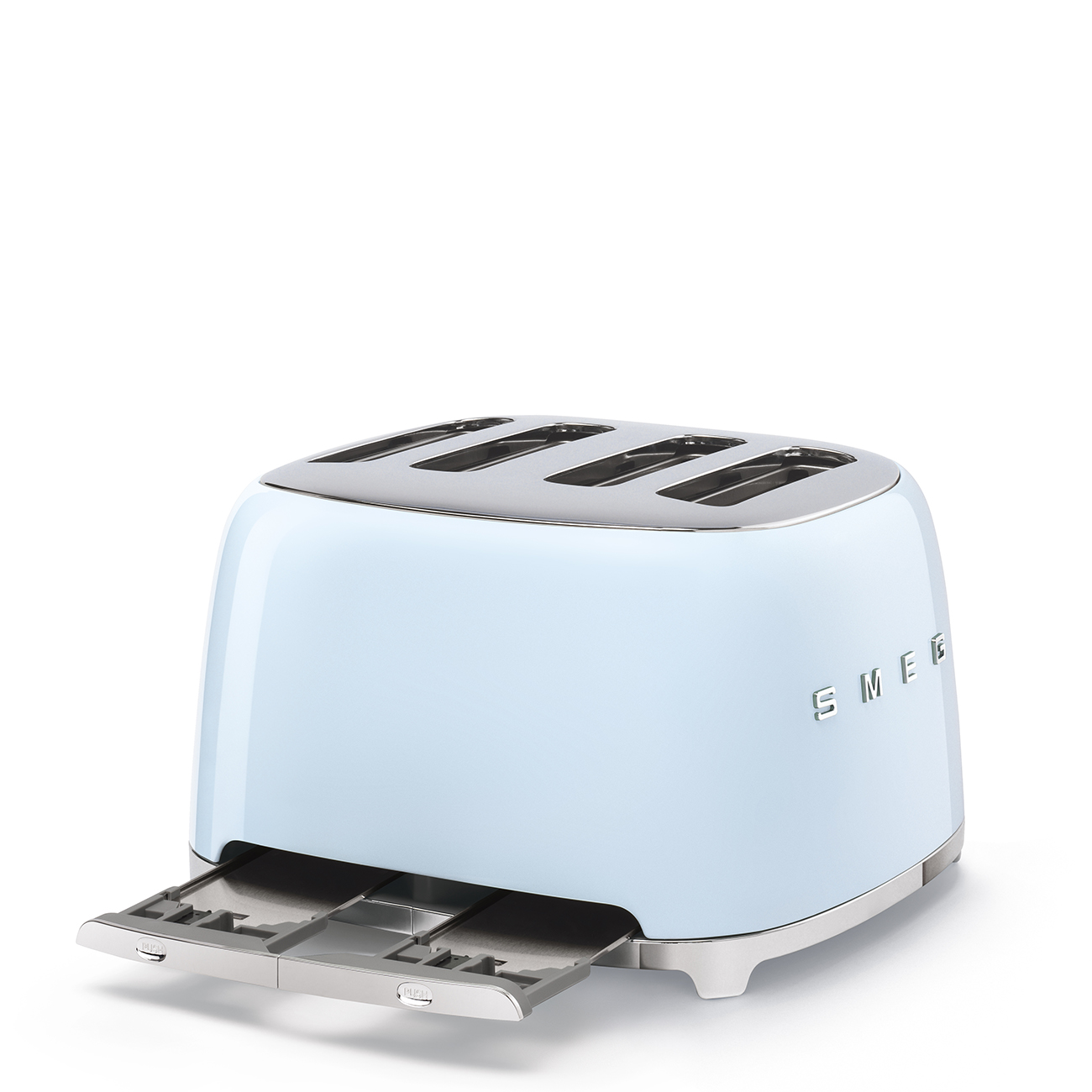 Smeg 50's Style 4 Dilim (4x1) Ekmek Kızartma Makinesi - Pastel Mavi - Görsel 5