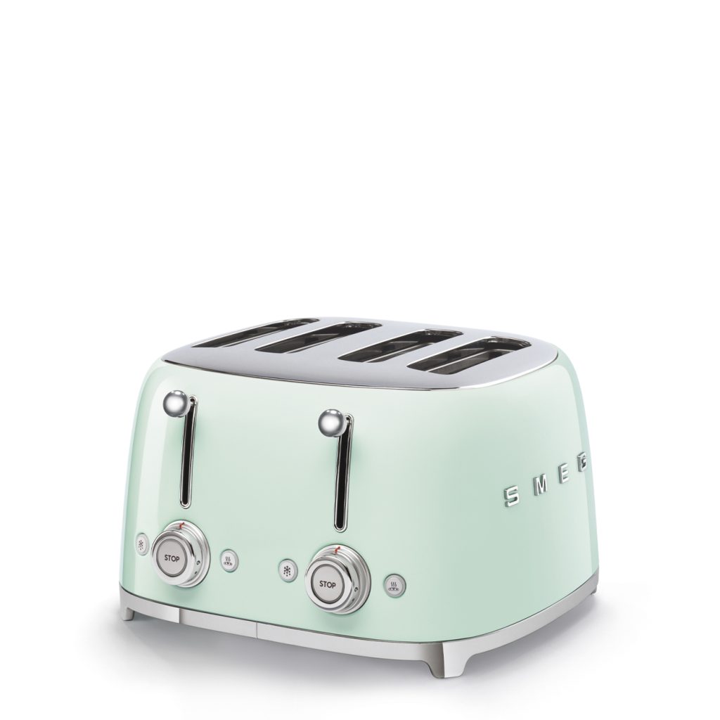 Smeg 50's Style 4 Dilim (4x1) Ekmek Kızartma Makinesi - Pastel Yeşil