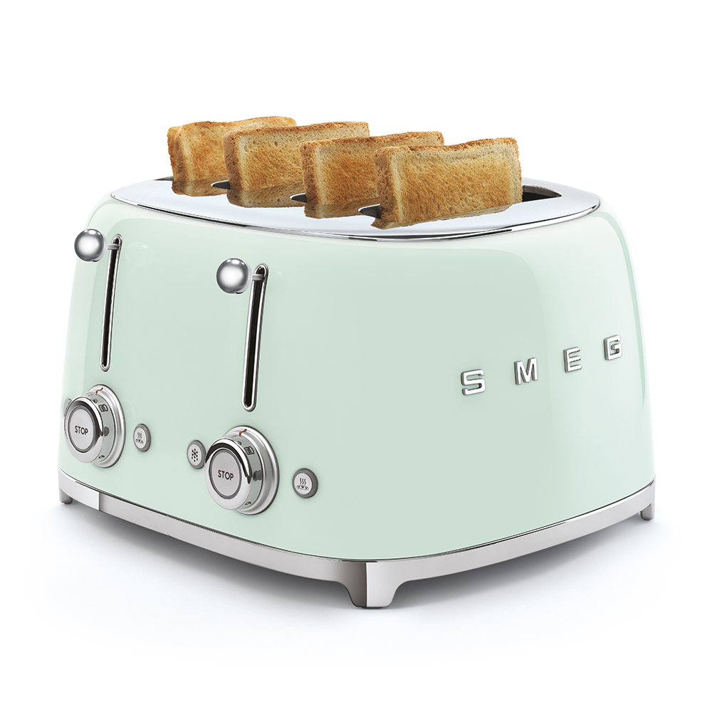 Smeg 50's Style 4 Dilim (4x1) Ekmek Kızartma Makinesi - Pastel Yeşil - Görsel 3