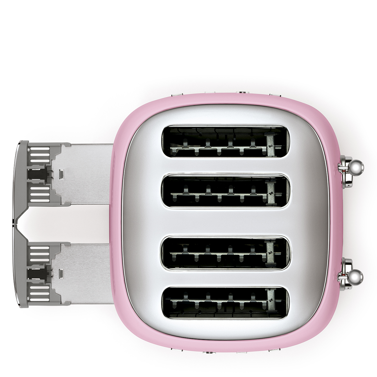 Smeg 50's Style 4 Dilim (4x1) Ekmek Kızartma Makinesi - Pembe - Görsel 2