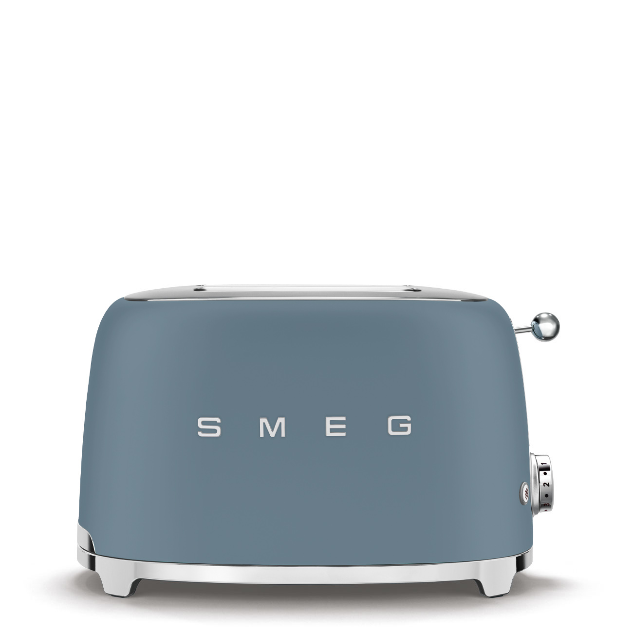 Smeg 50's Style 2 Dilim (2x1) Ekmek Kızartma Makinesi - Mat Fırtına Mavisi (Storm Blue Matt)