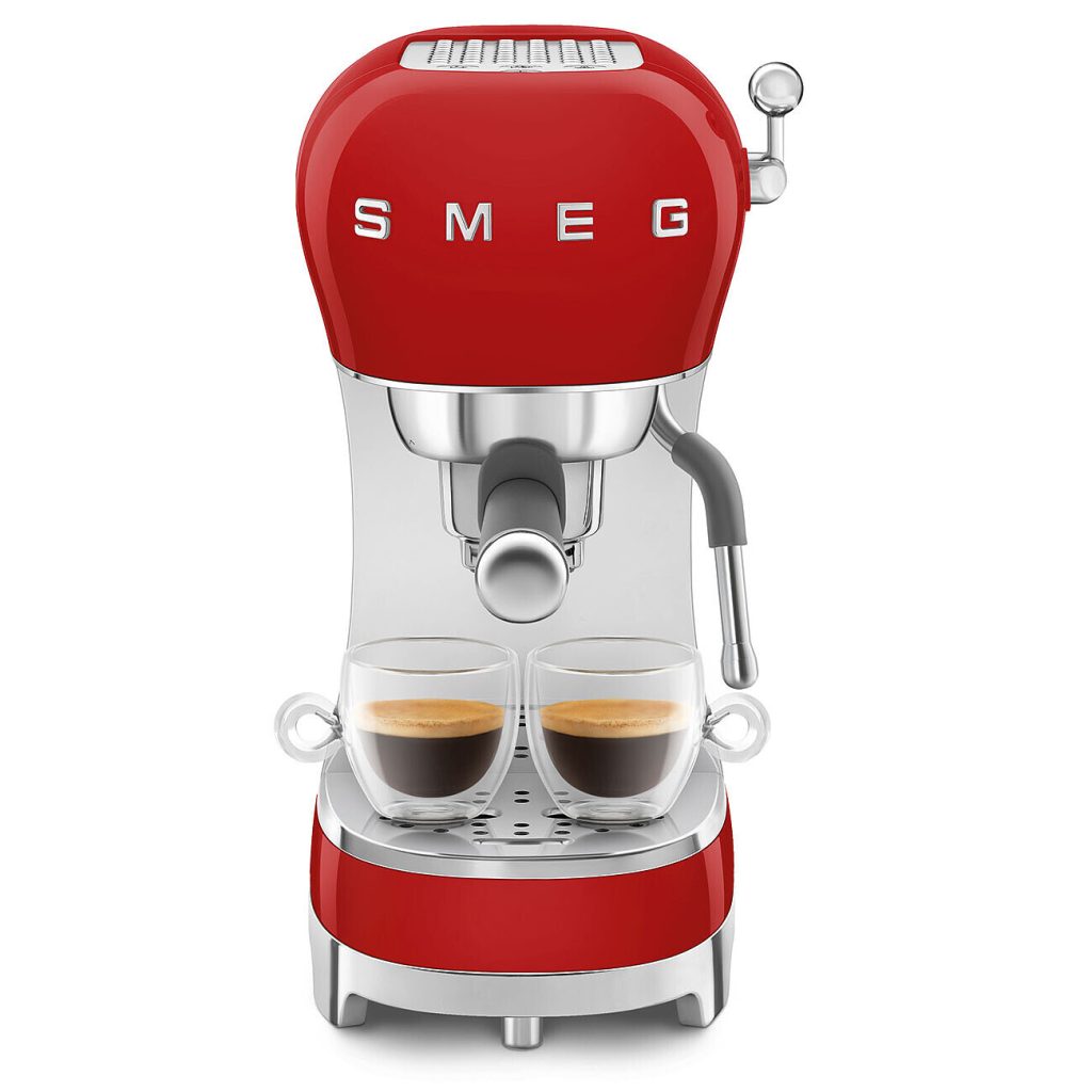 Smeg Standart Espresso Kahve Makinesi - Kırmızı