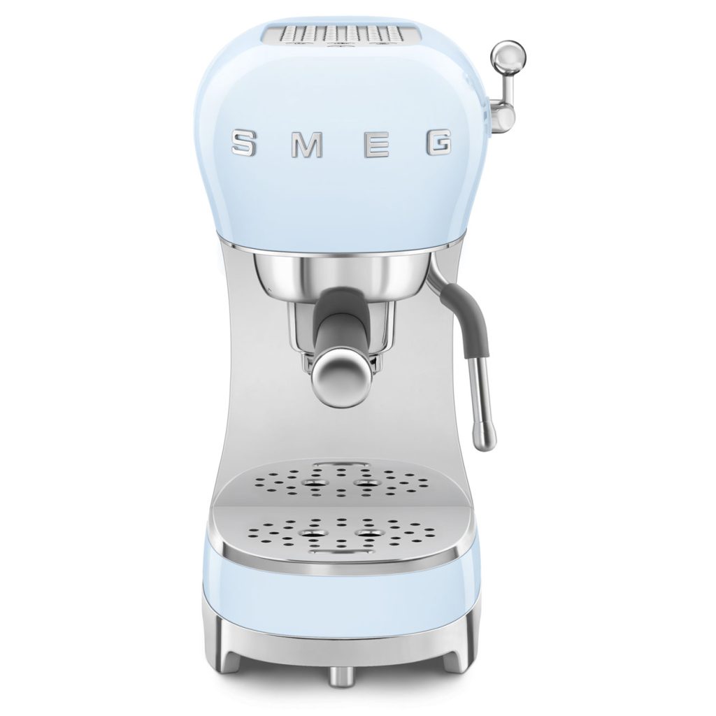 Smeg Standart Espresso Kahve Makinesi - Pastel Mavi