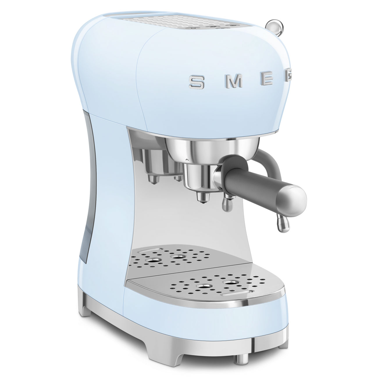 Smeg Standart Espresso Kahve Makinesi - Pastel Mavi - Görsel 4