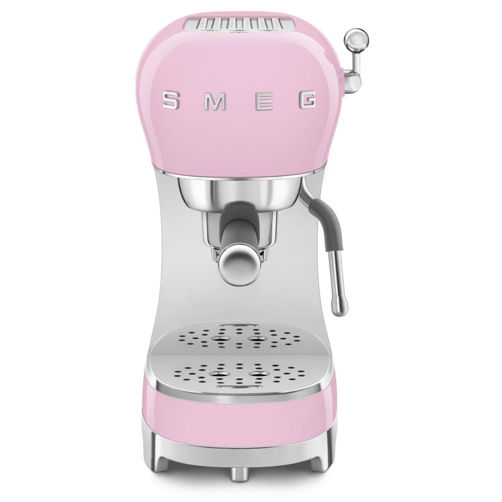Smeg Standart Espresso Kahve Makinesi - Pembe
