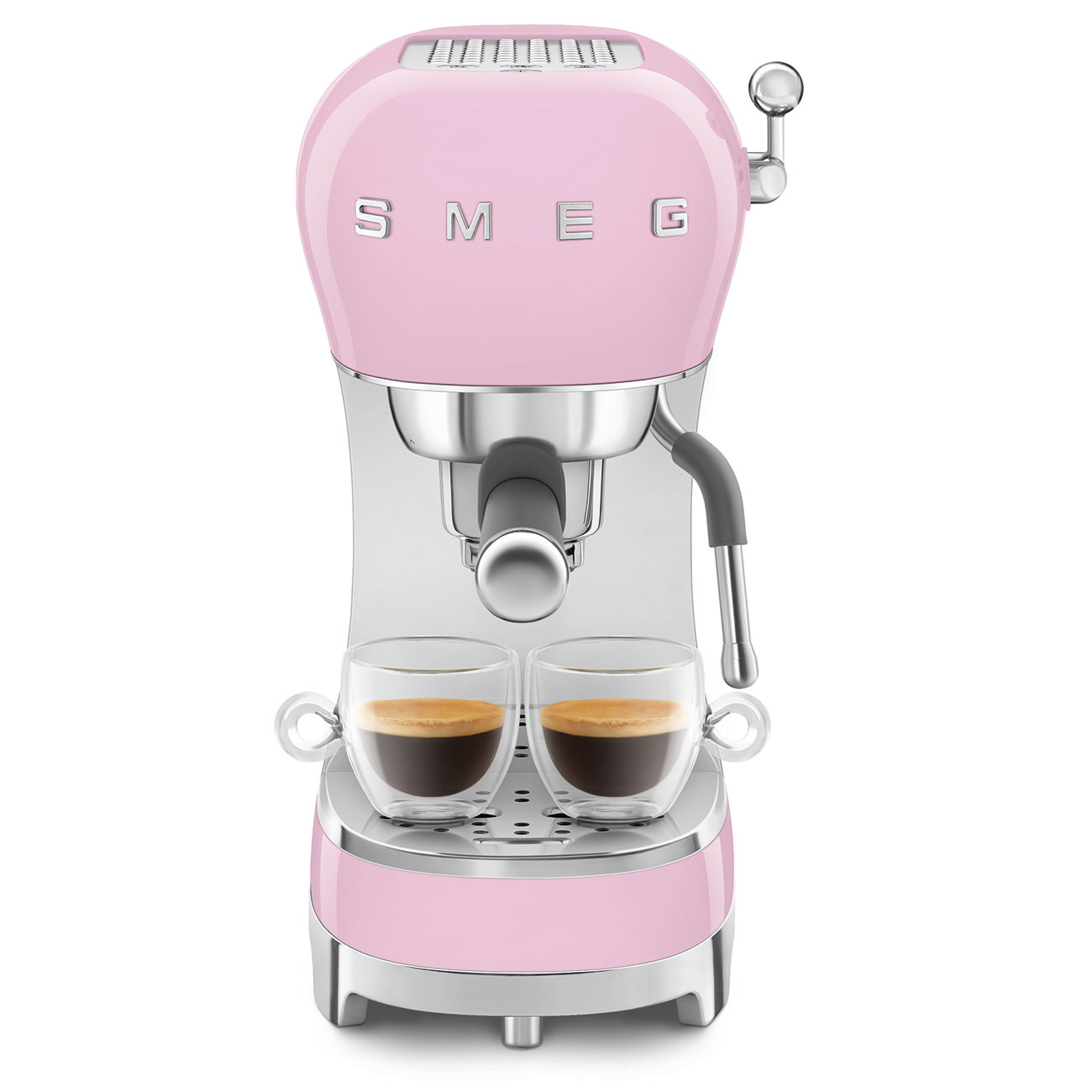 Smeg Standart Espresso Kahve Makinesi - Pembe - Görsel 5