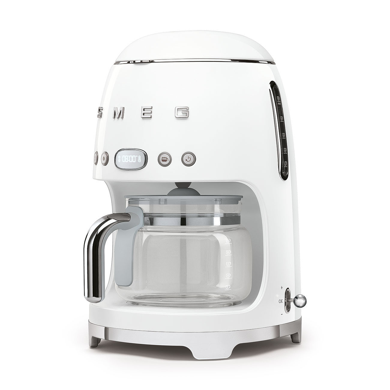 Smeg Standart Filtre Kahve Makinesi - Beyaz - Görsel 2