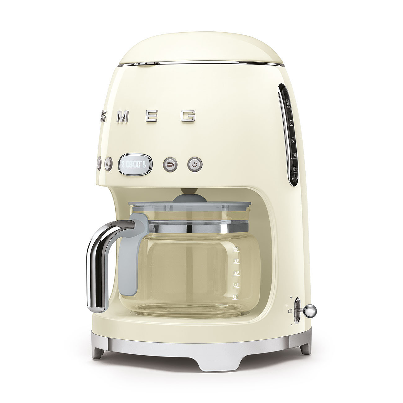 Smeg Standart Filtre Kahve Makinesi - Krem - Görsel 2