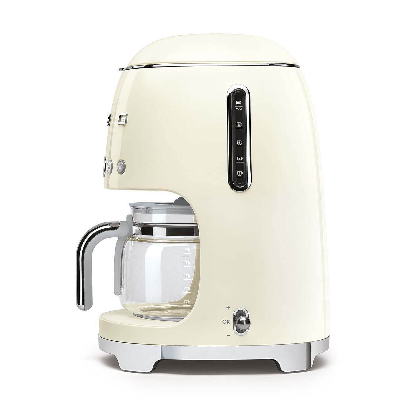 Smeg Standart Filtre Kahve Makinesi - Krem - Görsel 3