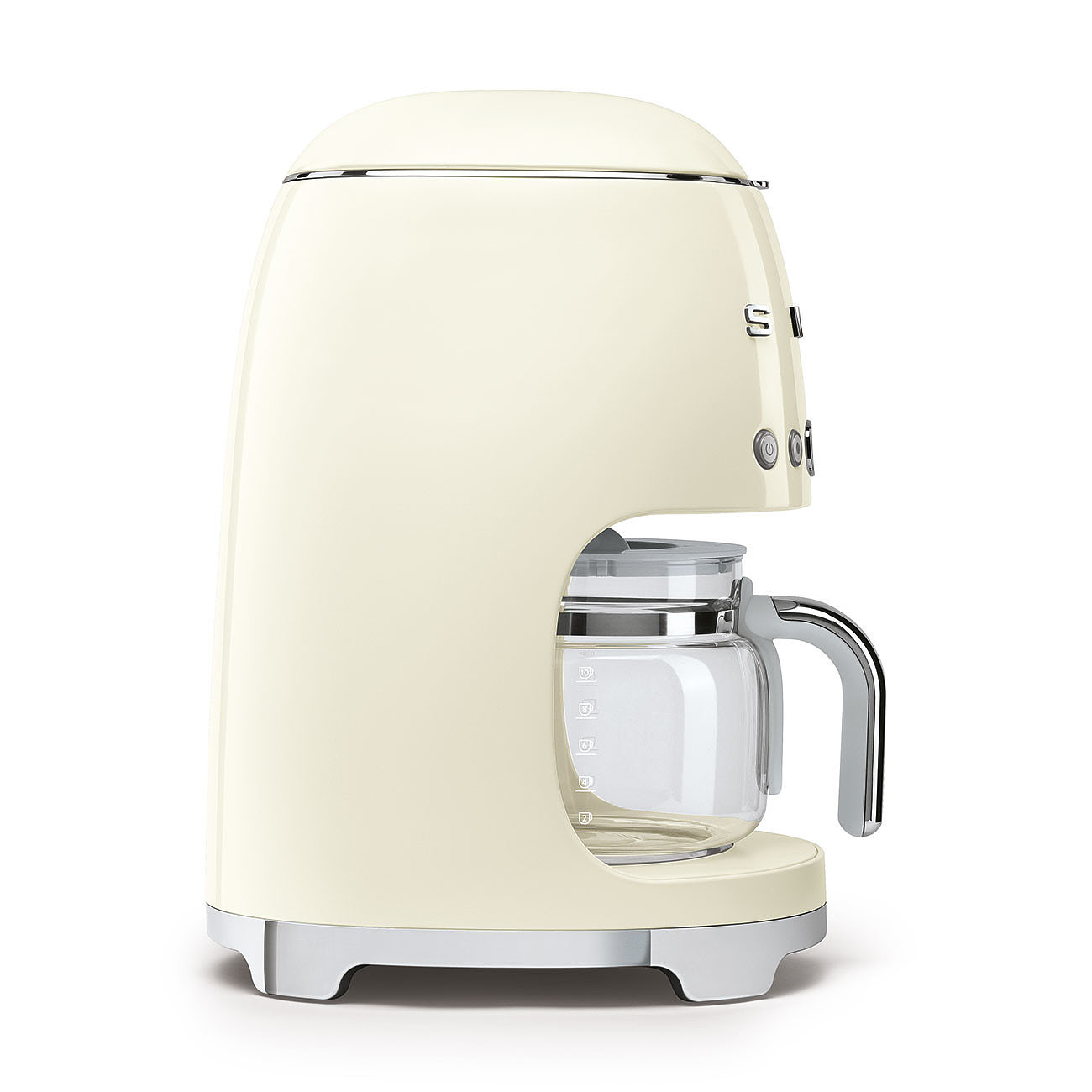 Smeg Standart Filtre Kahve Makinesi - Krem - Görsel 4