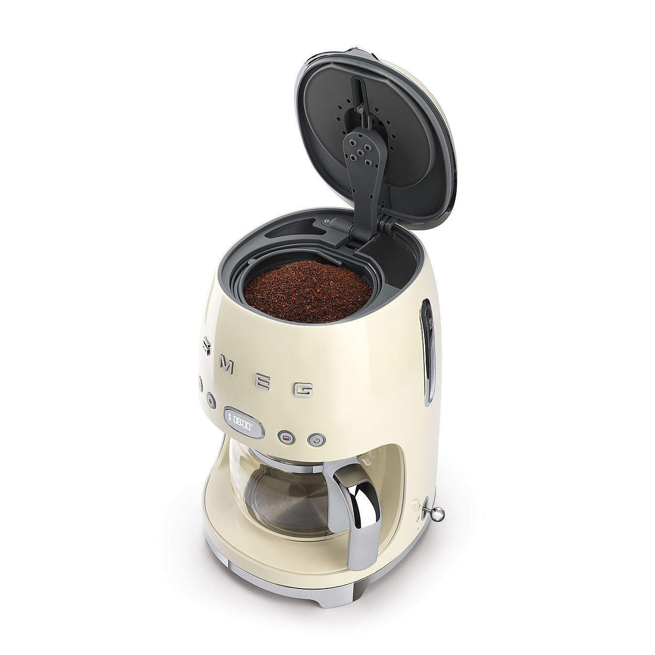 Smeg Standart Filtre Kahve Makinesi - Krem - Görsel 6