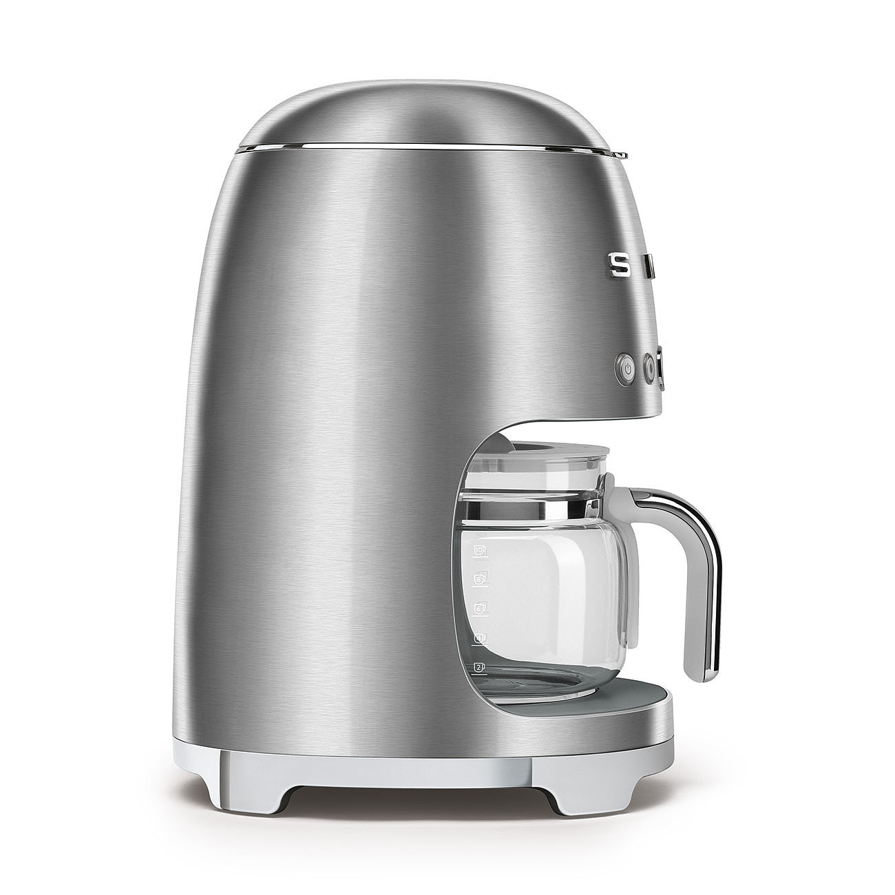 Smeg Standart Filtre Kahve Makinesi - Krom - Görsel 4