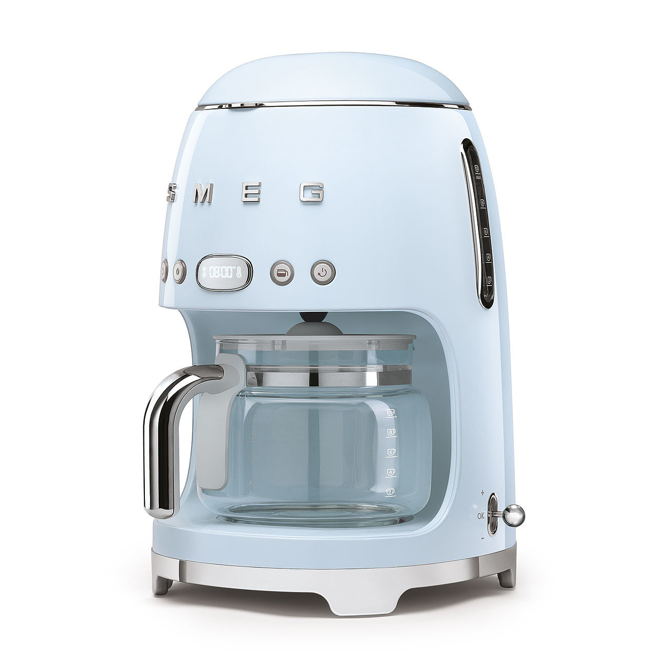 Smeg Standart Filtre Kahve Makinesi - Pastel Mavi - Görsel 2