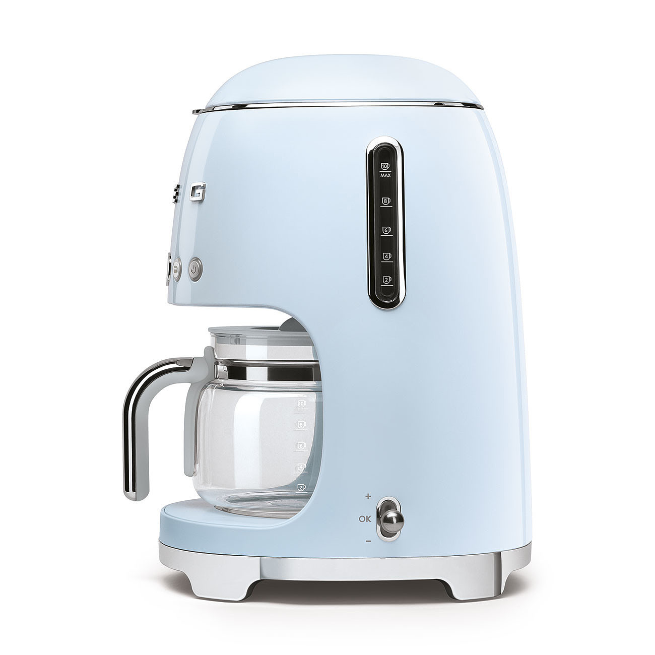 Smeg Standart Filtre Kahve Makinesi - Pastel Mavi - Görsel 3