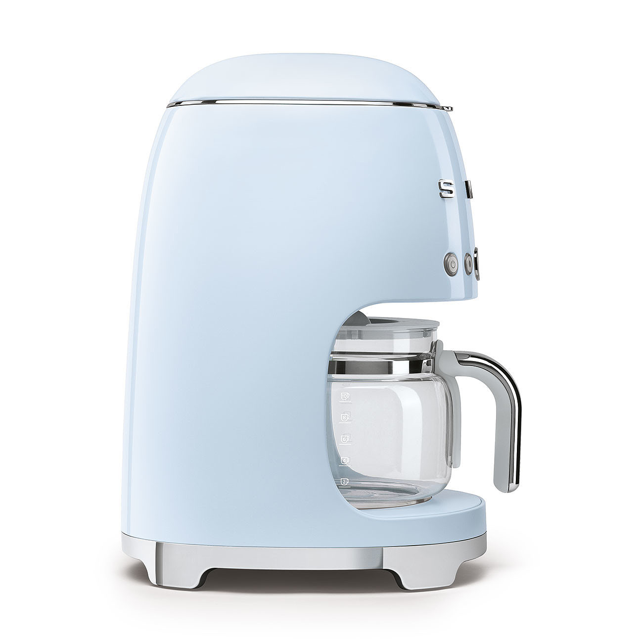 Smeg Standart Filtre Kahve Makinesi - Pastel Mavi - Görsel 4