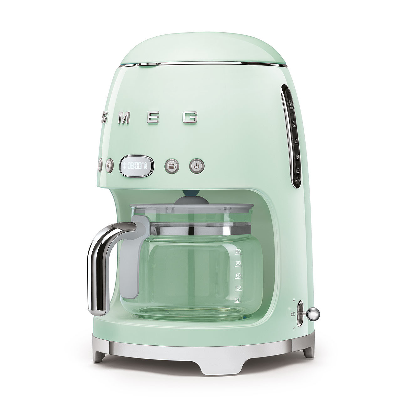 Smeg Standart Filtre Kahve Makinesi - Pastel Yeşil - Görsel 2