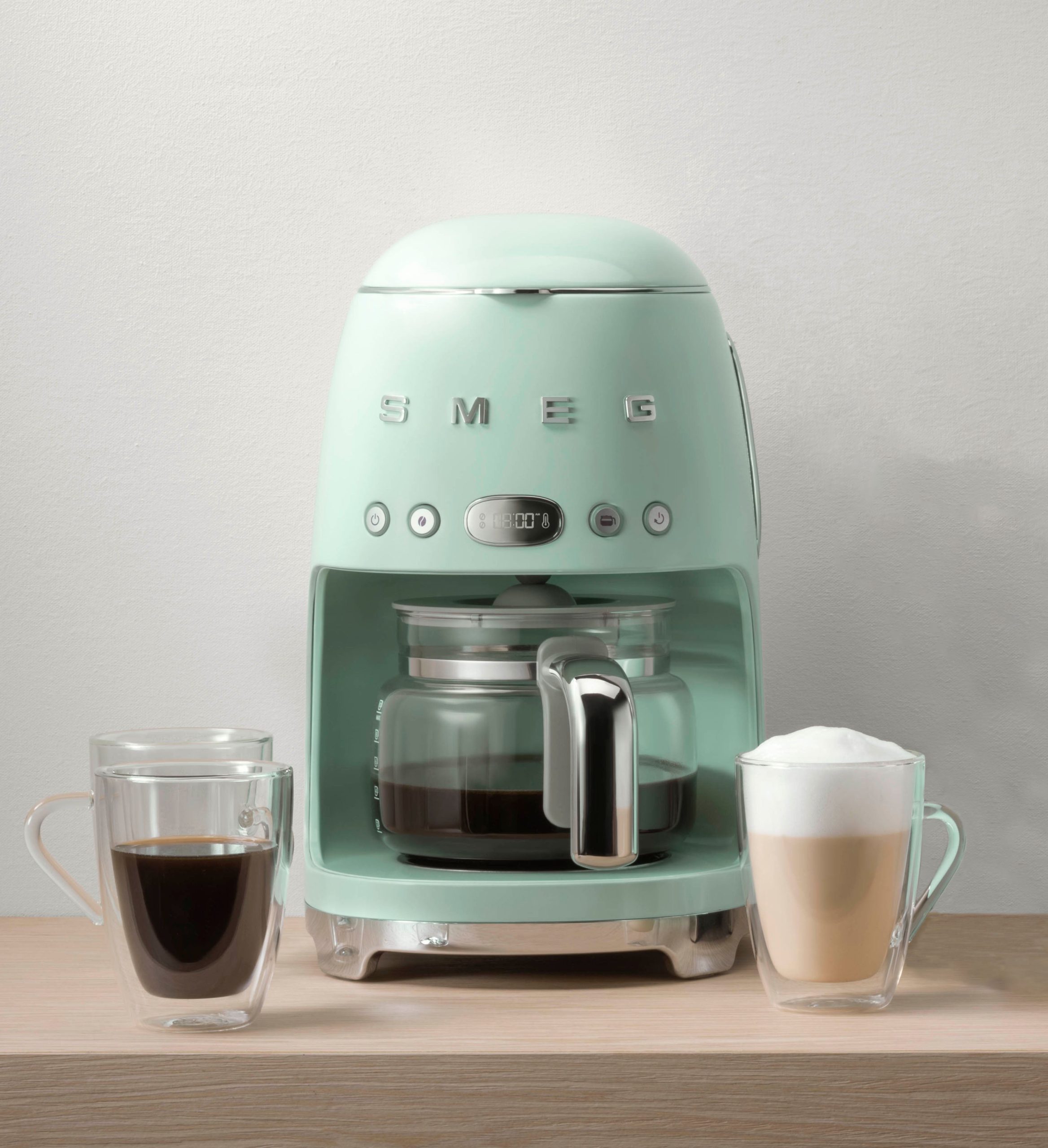 Smeg Standart Filtre Kahve Makinesi - Pastel Yeşil - Görsel 8