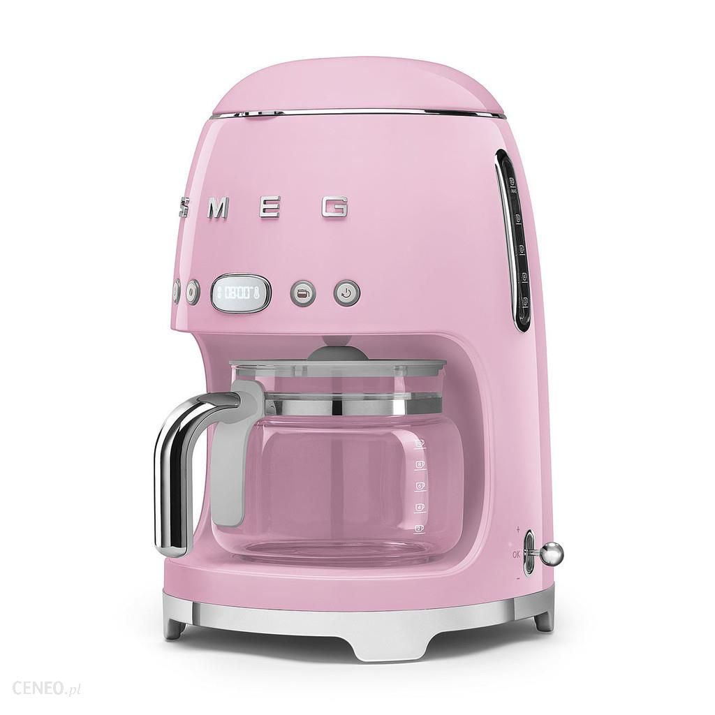Smeg Standart Filtre Kahve Makinesi - Pembe - Görsel 3