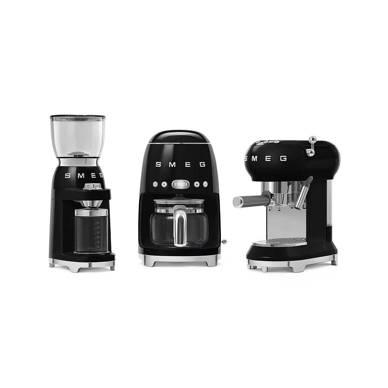Smeg Standart Filtre Kahve Makinesi - Siyah - Görsel 5