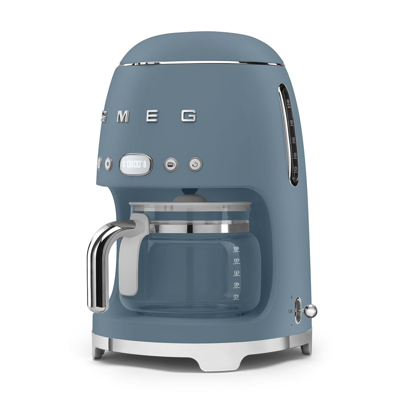 Smeg Standart Filtre Kahve Makinesi - Storm Blue Matt - Görsel 4