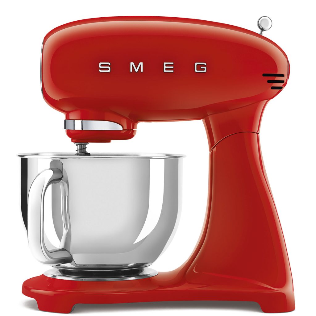 Smeg 50's Style Hamur Yoğurma & Mutfak Şefi - Kırmızı