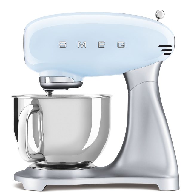 Smeg 50's Style Standart Hamur Yoğurma & Mutfak Şefi - Pastel Mavi