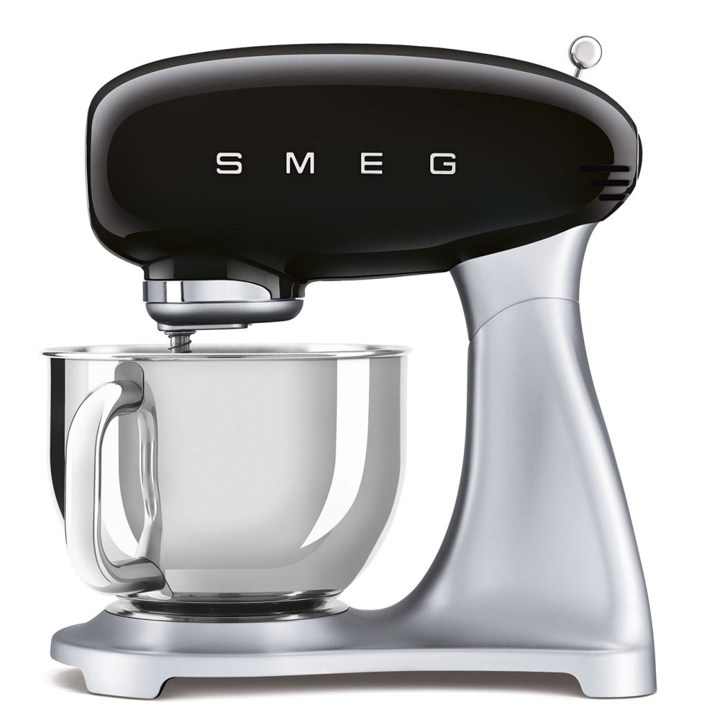 Smeg 50's Style Standart Hamur Yoğurma & Mutfak Şefi - Siyah