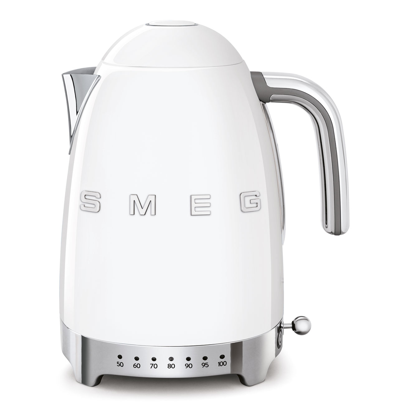 Smeg Standart Isı Ayarlı Kettle (1.7 Litre) - Beyaz