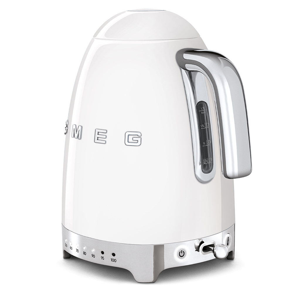 Smeg Standart Isı Ayarlı Kettle (1.7 Litre) - Beyaz - Görsel 3