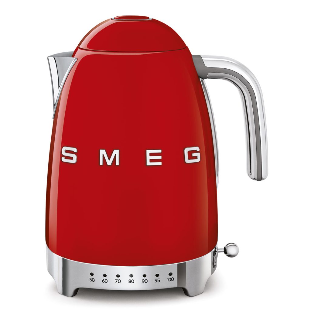 Smeg Standart Isı Ayarlı Kettle (1.7 Litre) - Kırmızı