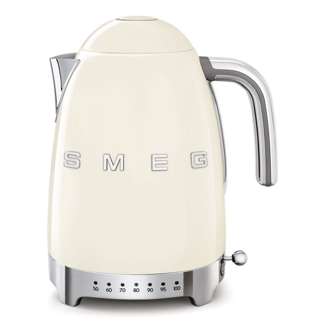 Smeg Standart Isı Ayarlı Kettle (1.7 Litre) - Krem