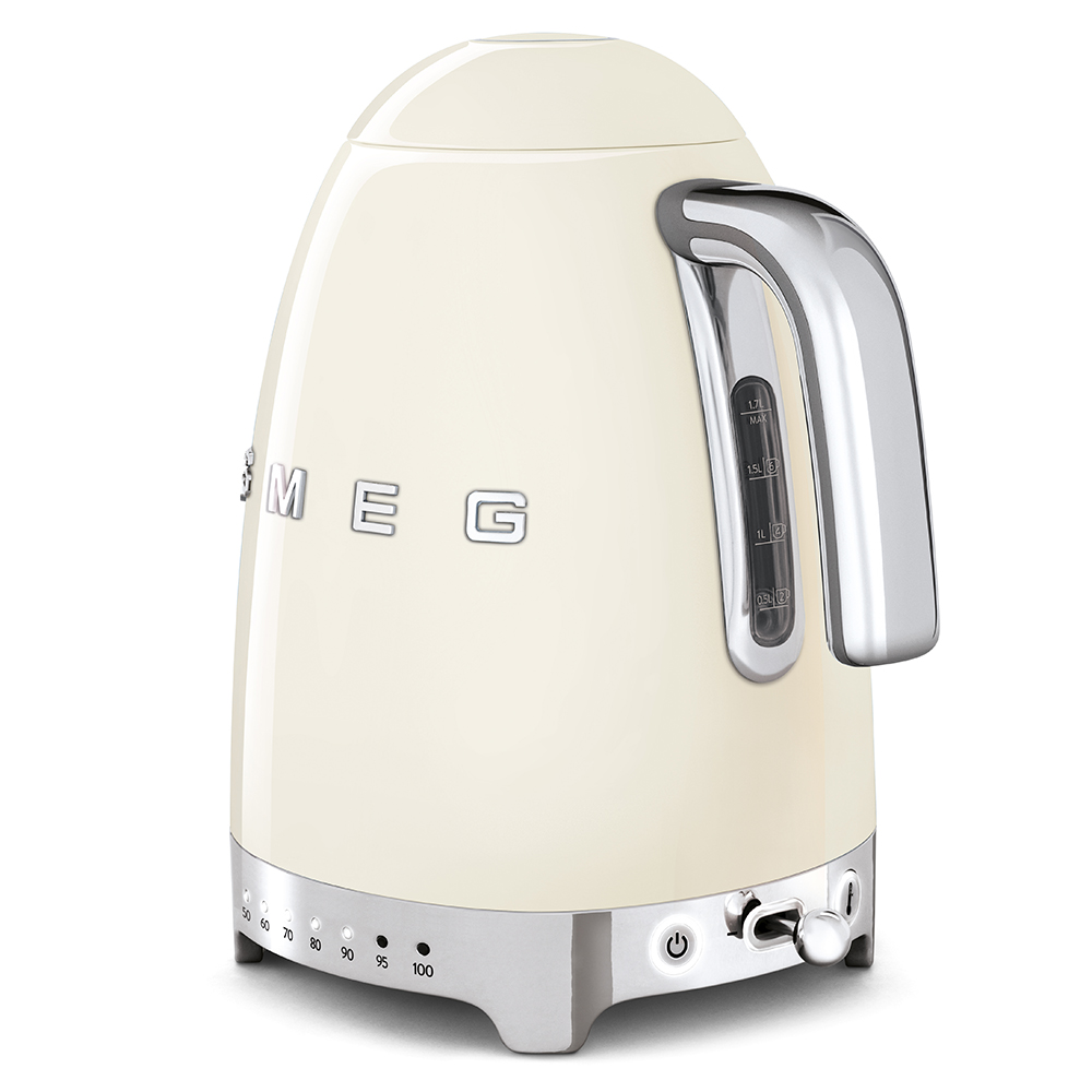 Smeg Standart Isı Ayarlı Kettle (1.7 Litre) - Krem - Görsel 4