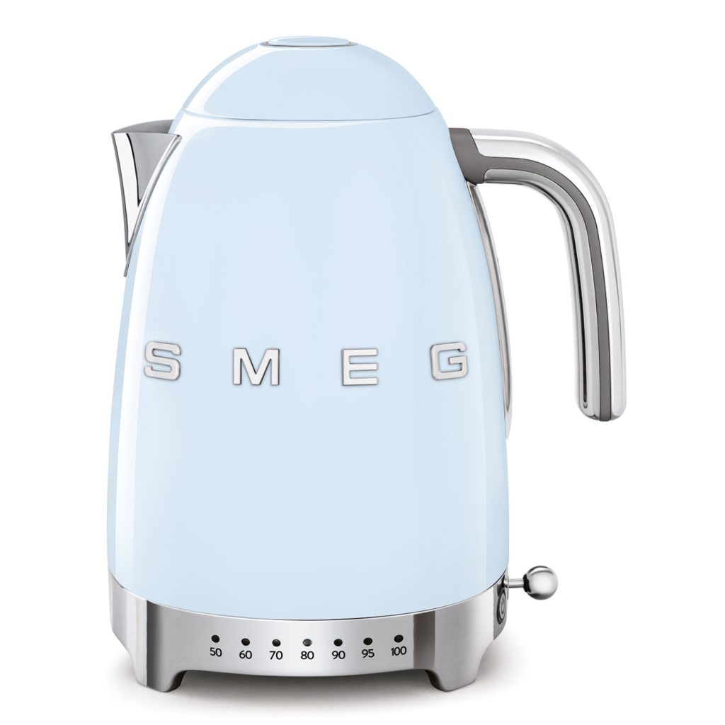 Smeg Standart Isı Ayarlı Kettle (1.7 Litre) - Pastel Mavi
