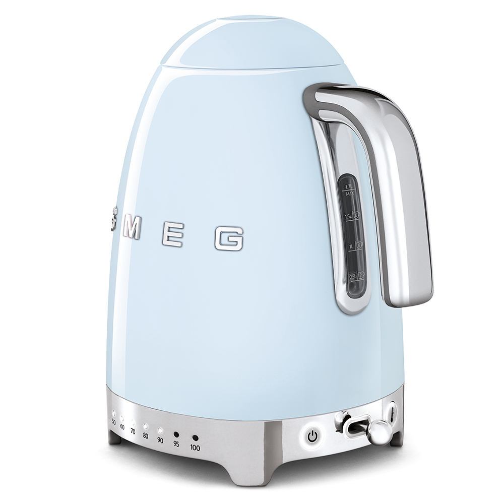 Smeg Standart Isı Ayarlı Kettle (1.7 Litre) - Pastel Mavi - Görsel 2