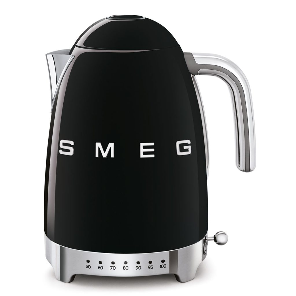 Smeg Standart Isı Ayarlı Kettle (1.7 Litre) - Siyah