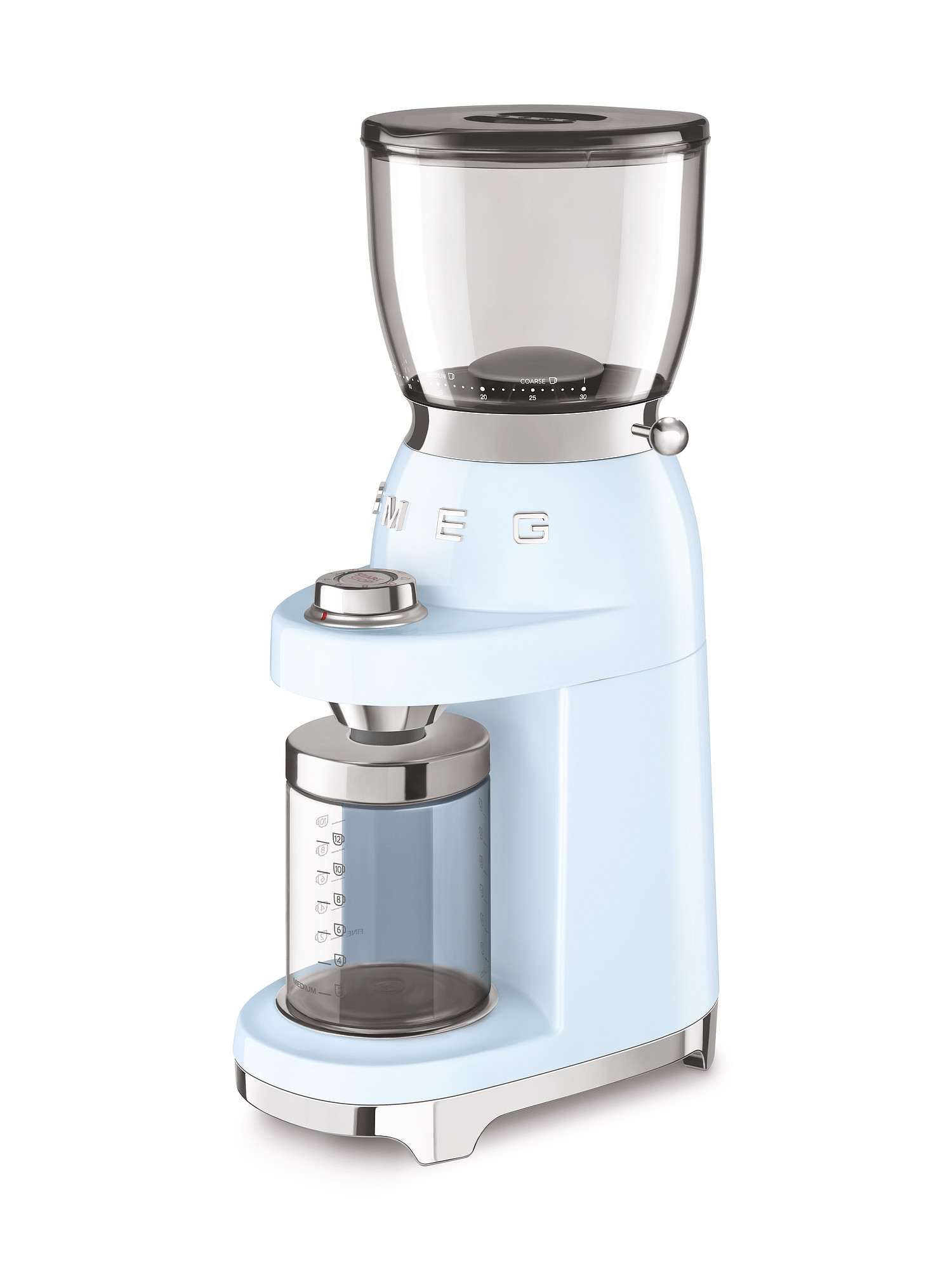Smeg Standart Kahve Öğütücü - Pastel Mavi - Görsel 5