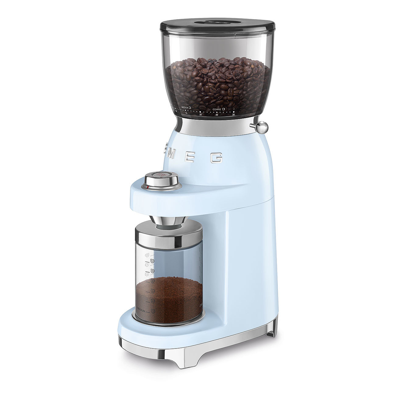 Smeg Standart Kahve Öğütücü - Pastel Mavi - Görsel 6